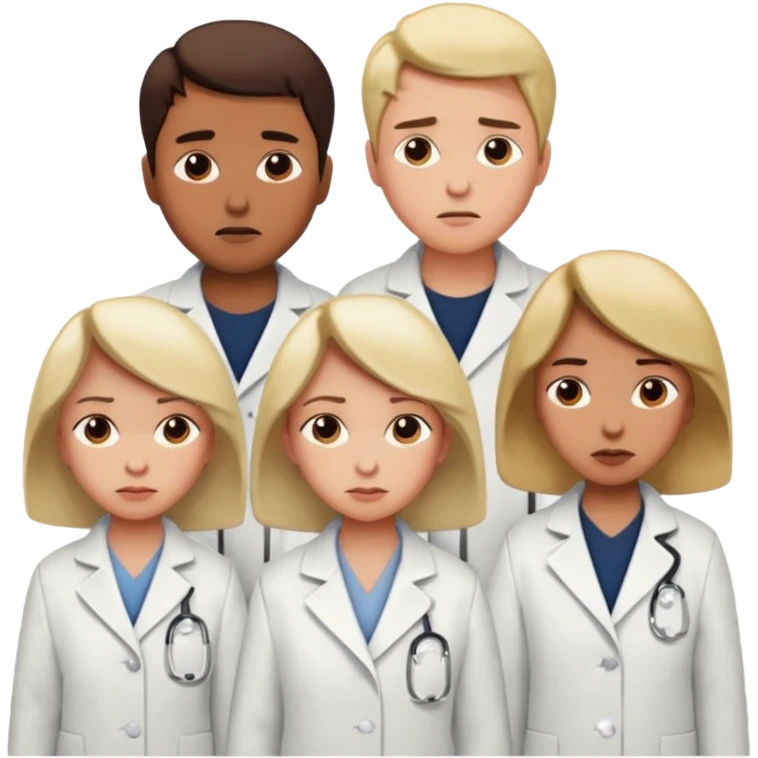 "Pod 1", a group of people, are sad emoji