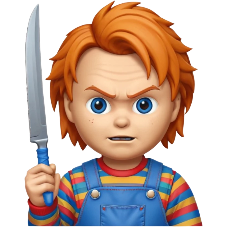 Un emojin de chuky emoji