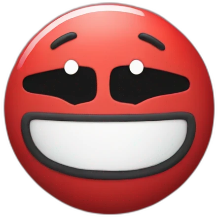 Among us red emoji
