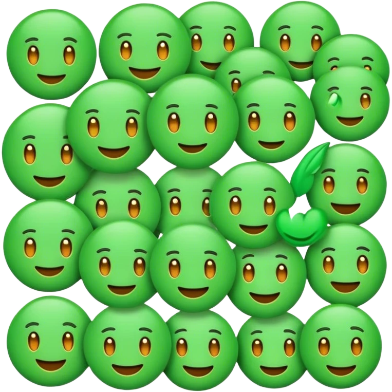 Emojis color verde  emoji