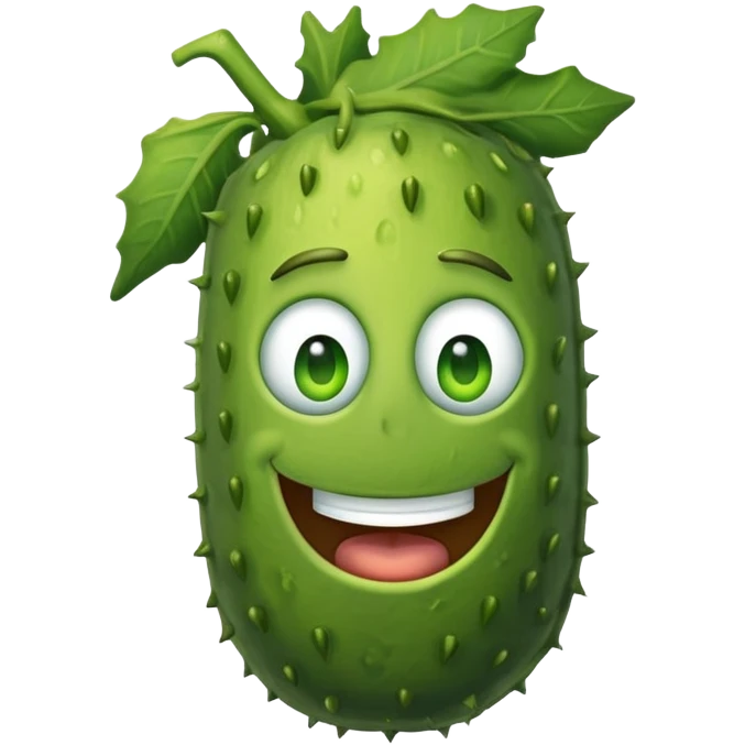 Handsome pickle rick  emoji