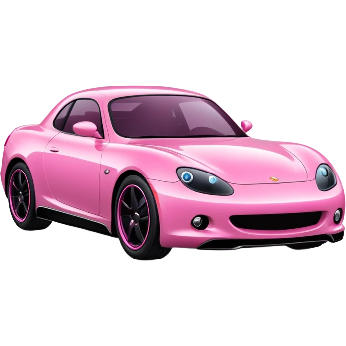 pink gothic modern car emoji
