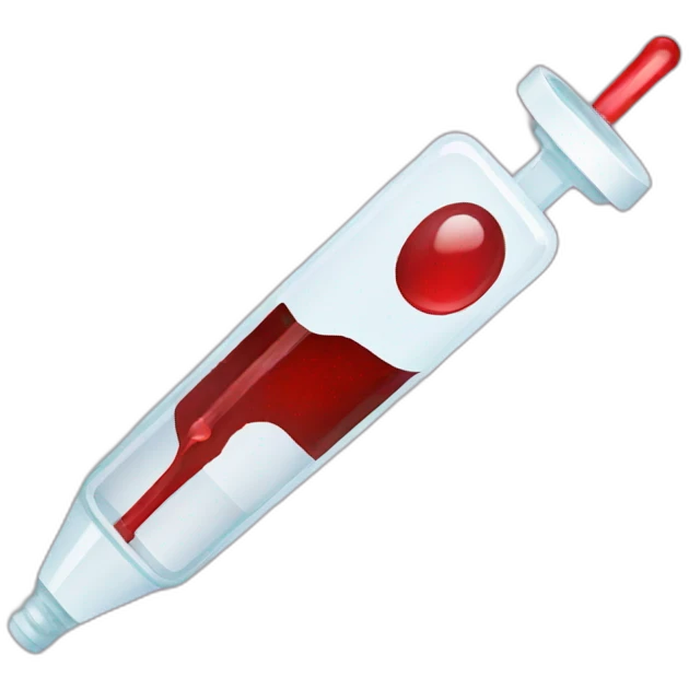 Blood test emoji