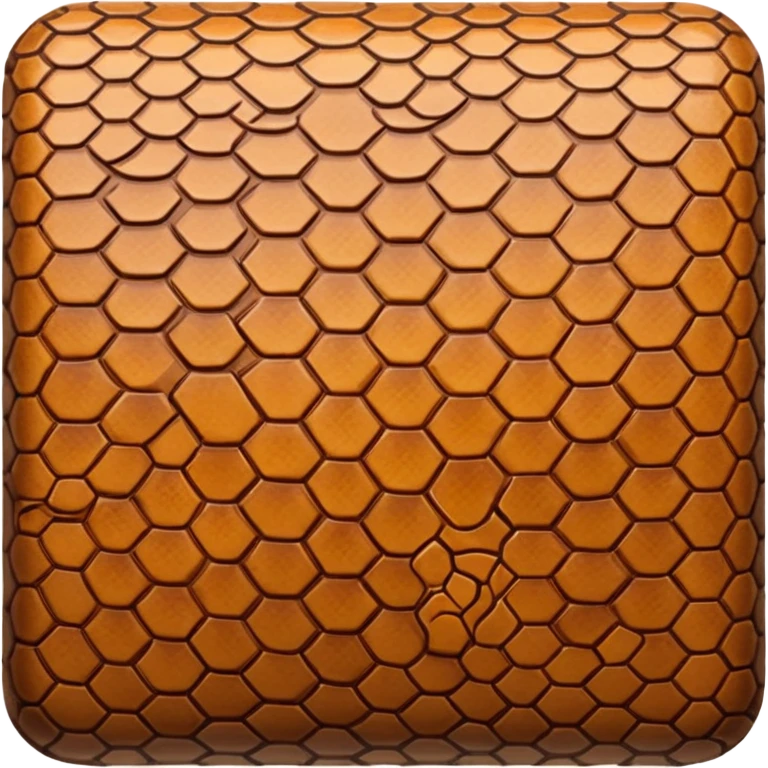 brown snake skin print emoji
