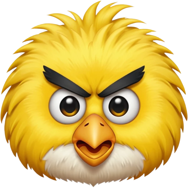 annoyed cute angry bird emoji emoji