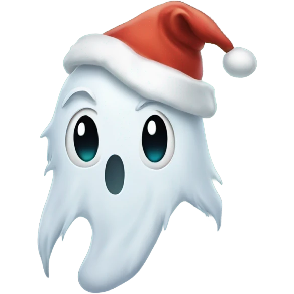 The Ghost of Christmas Future emoji
