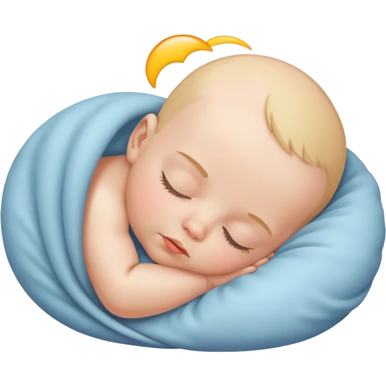 Sleeping baby emoji