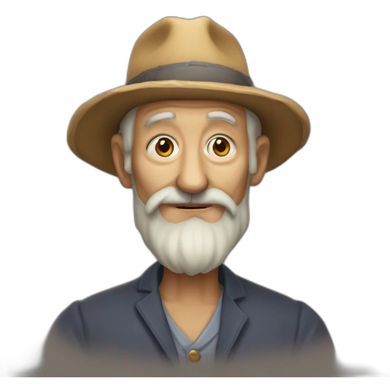 Vieille homme très moche emoji