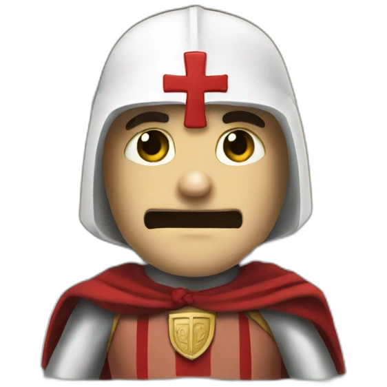 Templar-crusader-in-bath emoji