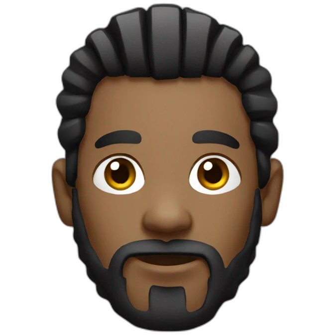 barber with black dreadlocks emoji