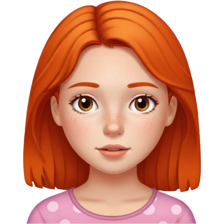 Girl blushing  emoji