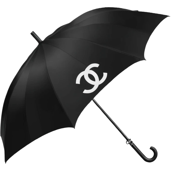 chanel logo umbrella  emoji