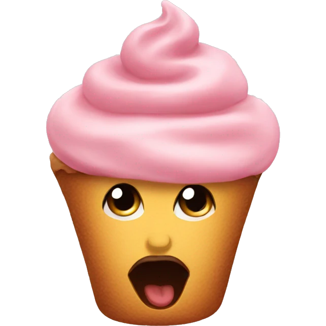 Whispering Dessert emoji