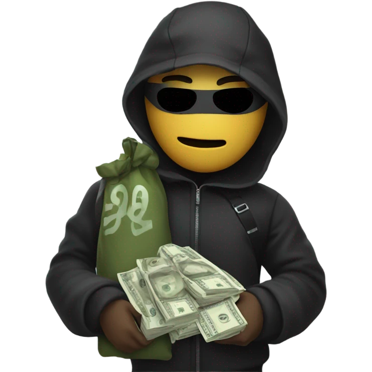 Robber man emoji