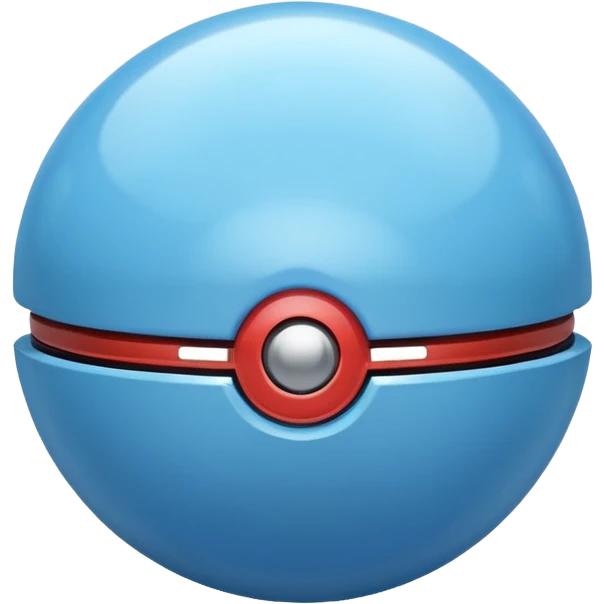 blue pokeball emoji emoji