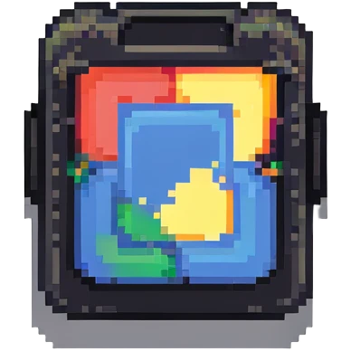 App icon in pixelated style emoji
