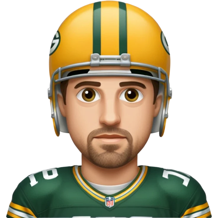 Aaron rodgers realistic image emoji