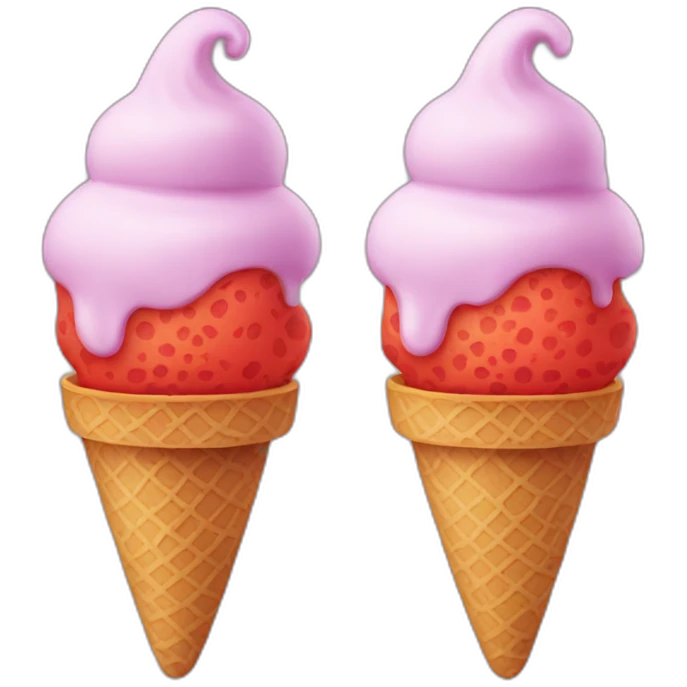 lava ice cream emoji