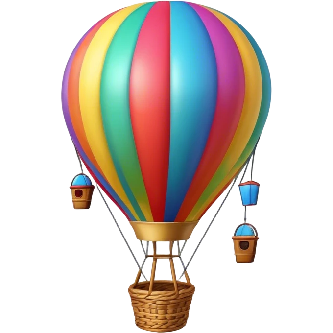 Hot air balloon  emoji