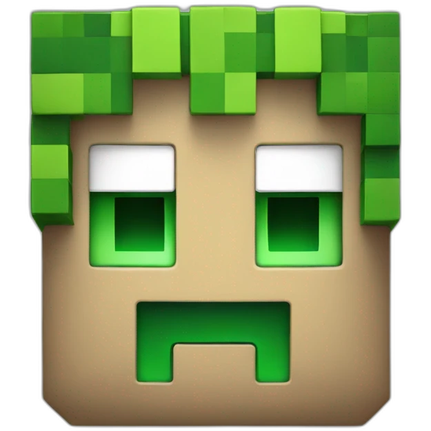 Minecraft creeper emoji