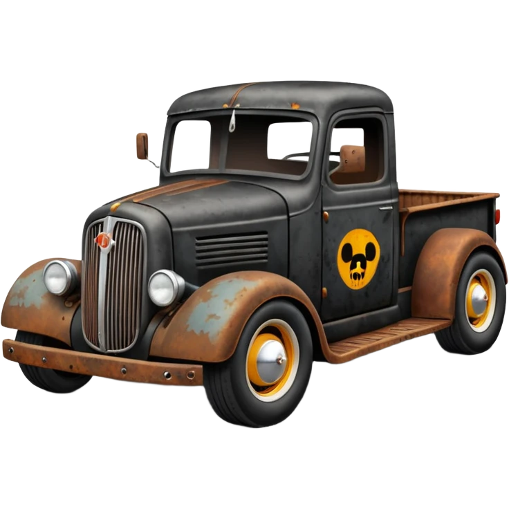 Rat truck hot rod  emoji
