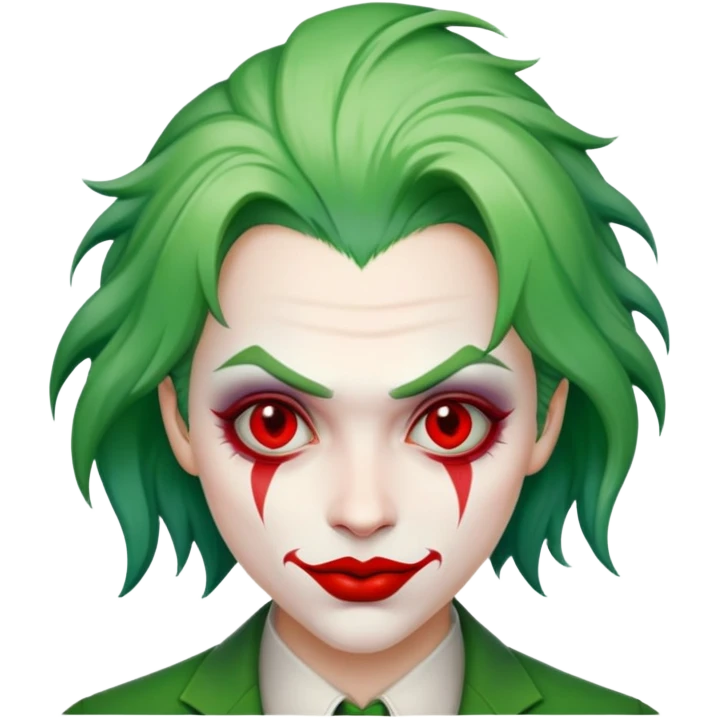 Joker face emoji