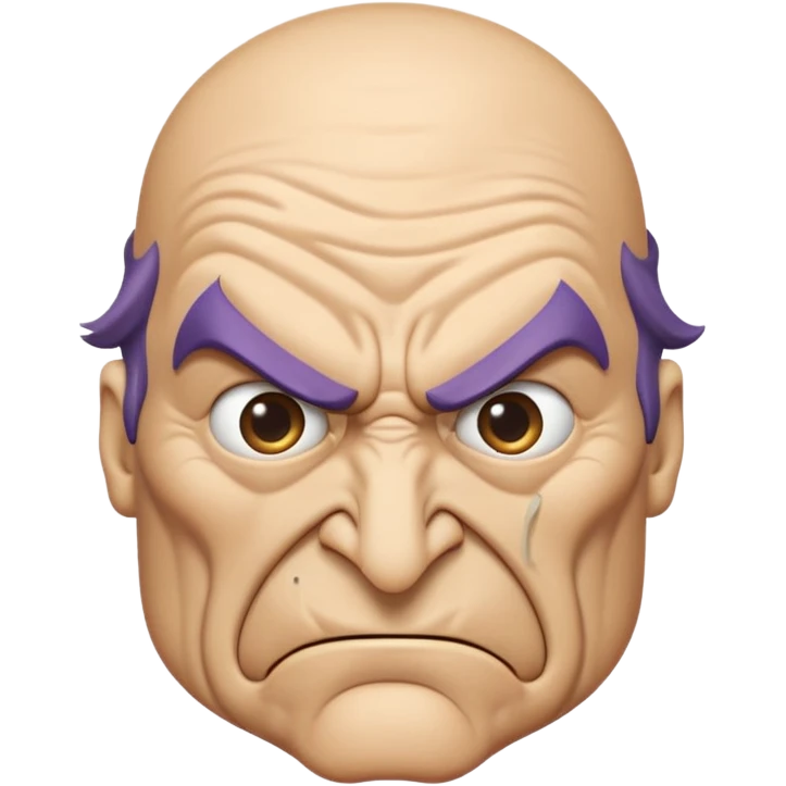 Batman smelled something bad and is disgusted  emoji