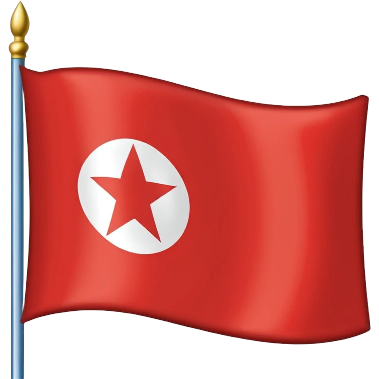 North Korea Flag emoji