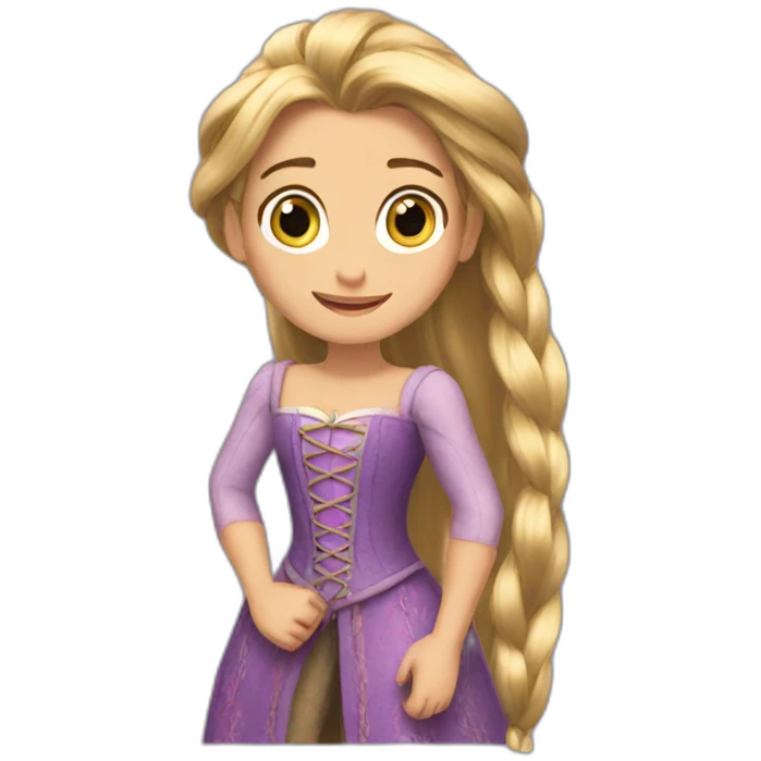 Rapunzel emoji