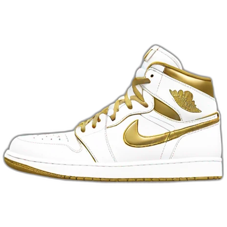 nike-air-jordan-1-gold-and-white-logo-store emoji
