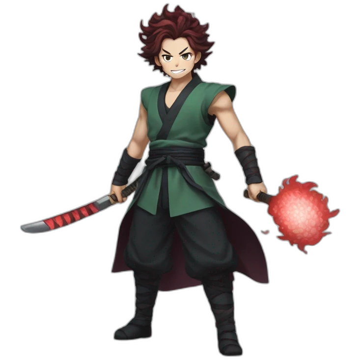 Tanjiro Kamado Demon SLayer emoji