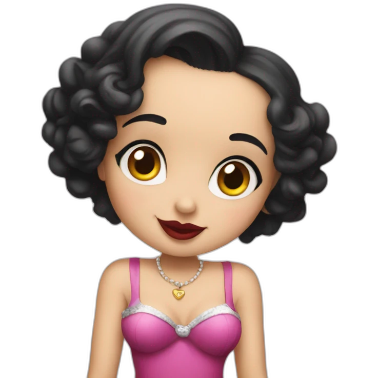 Betty boop emoji