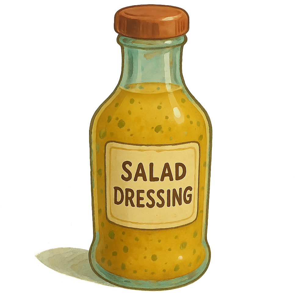 salad dressing bottle emoji