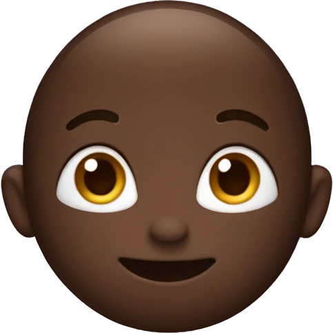 Bubblyyy choclate emoji