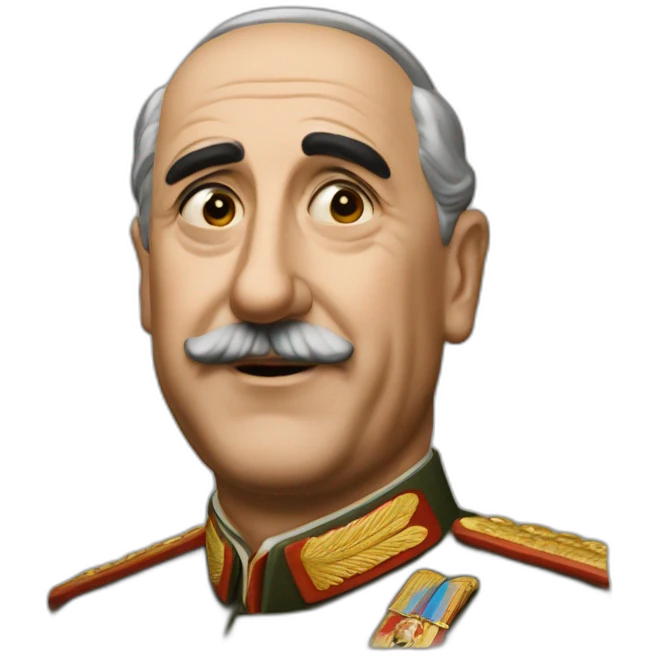 Francisco Franco super saian emoji
