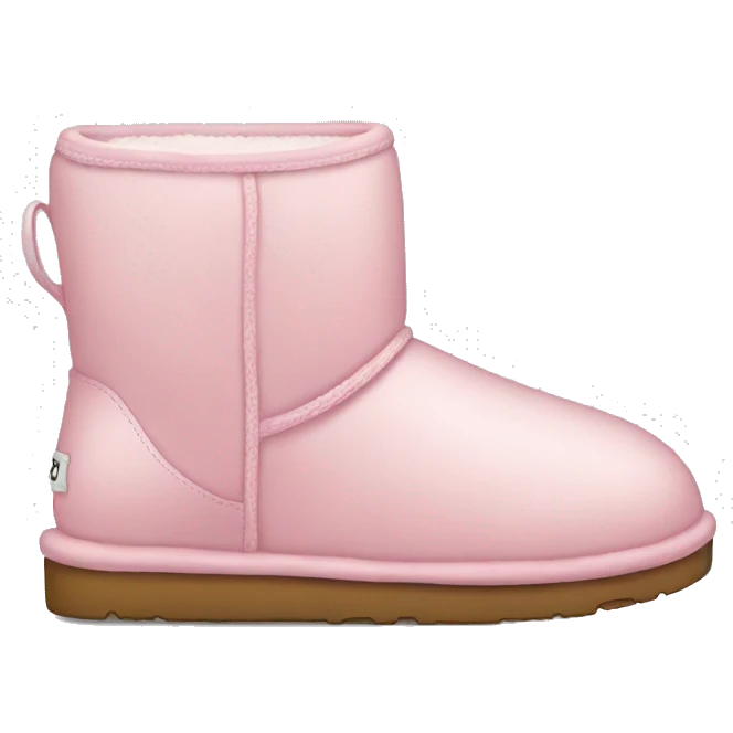 light pink uggs emoji
