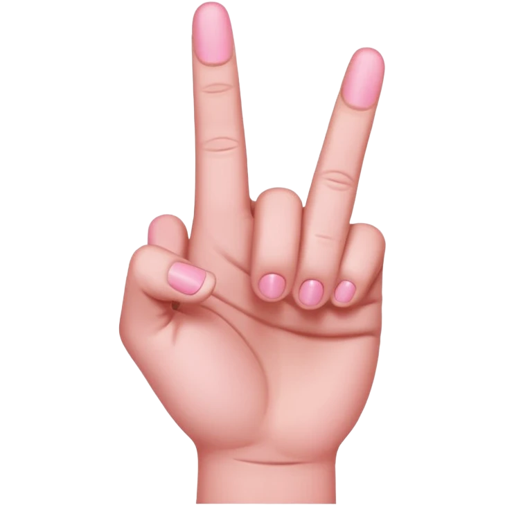 pink middle finger  emoji