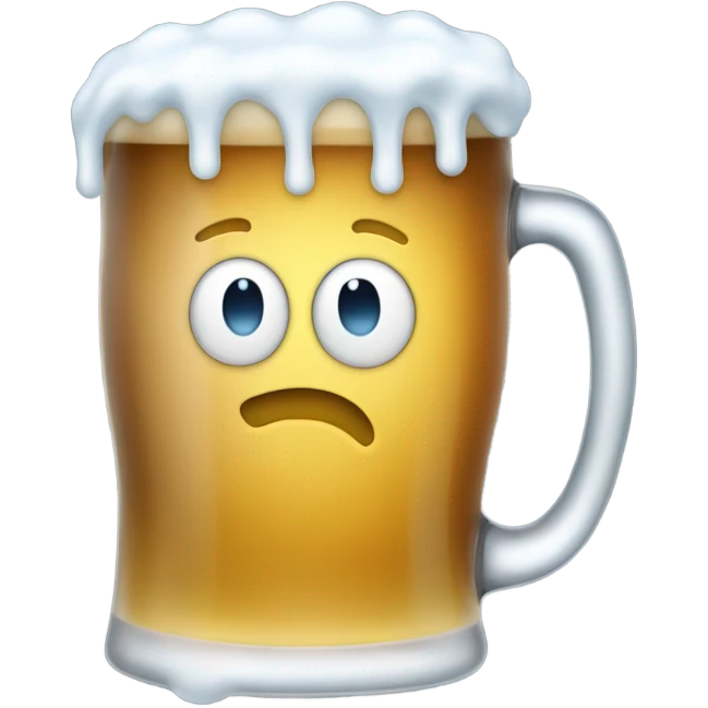 Drinking beer emoji