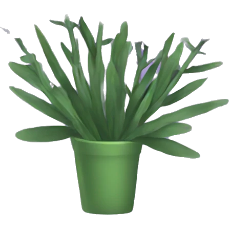 Lavender plant bouquet  emoji