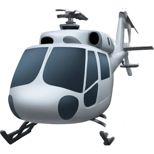 helicopter emoji
