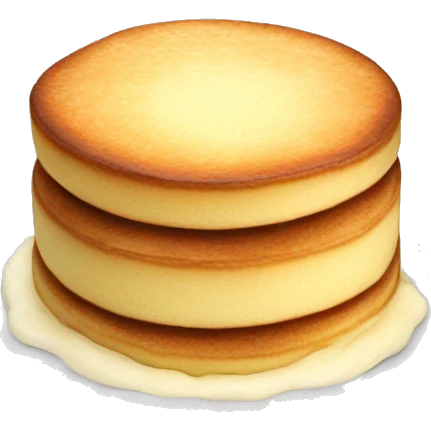 Soufflé pancake emoji
