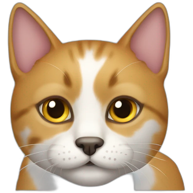 Katze ohrfeigt hund emoji