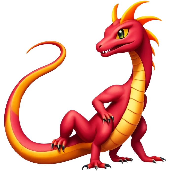 Seviper-Salazzle-Fakémon-hybrid-creature (full body)  emoji