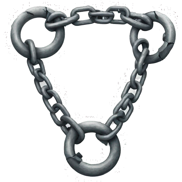 broken chain emoji