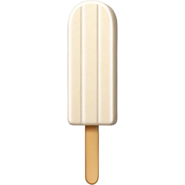 ice cream stick shape emoji