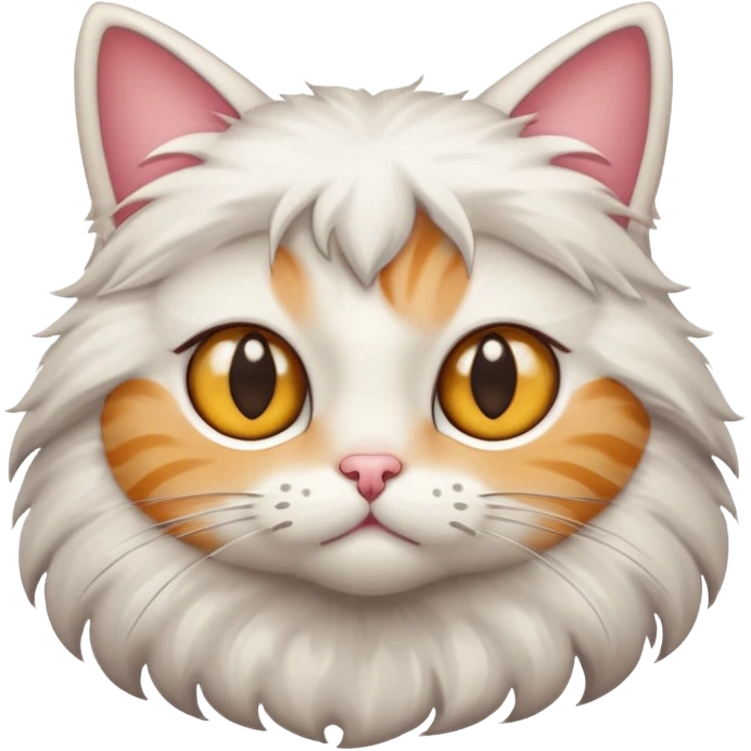 A cat with a star eyes emoji