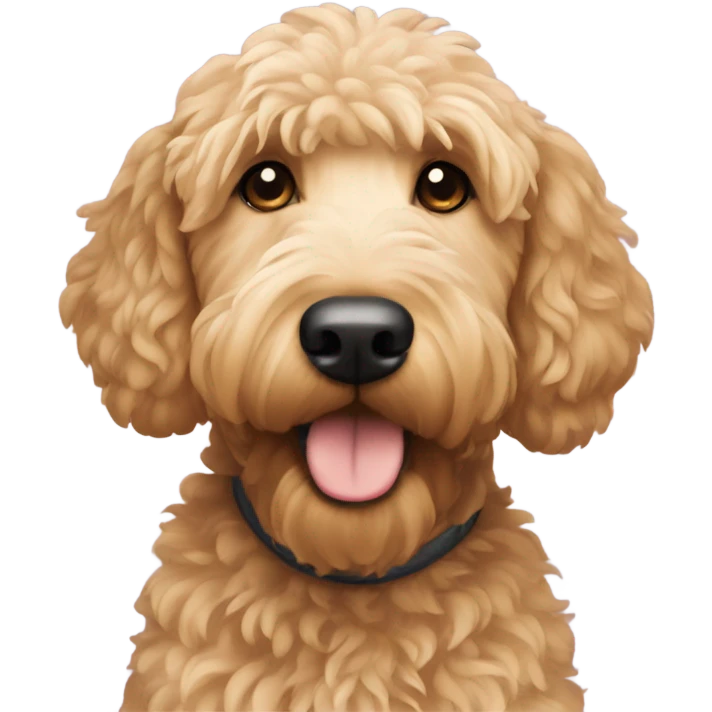 Goldendoodle emoji