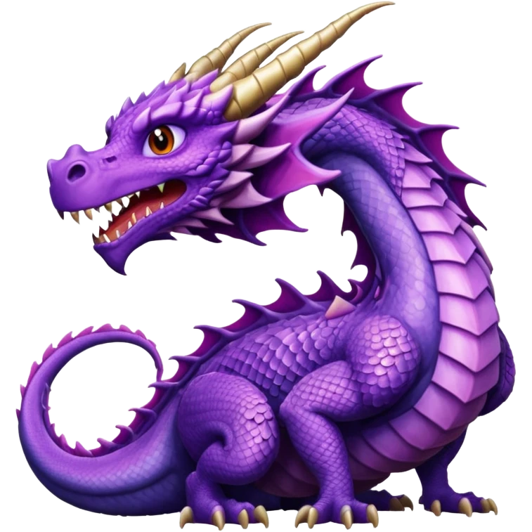 purple dragon emoji