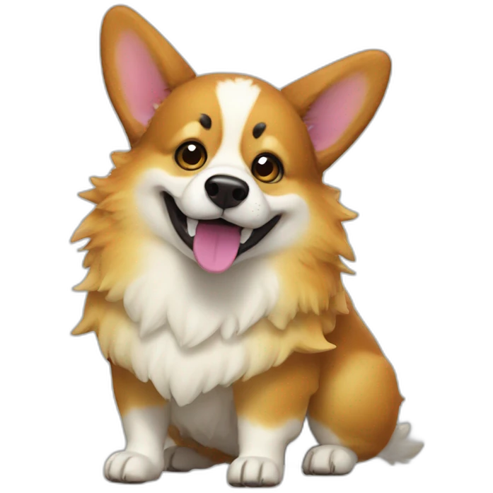 fungus monster corgi emoji