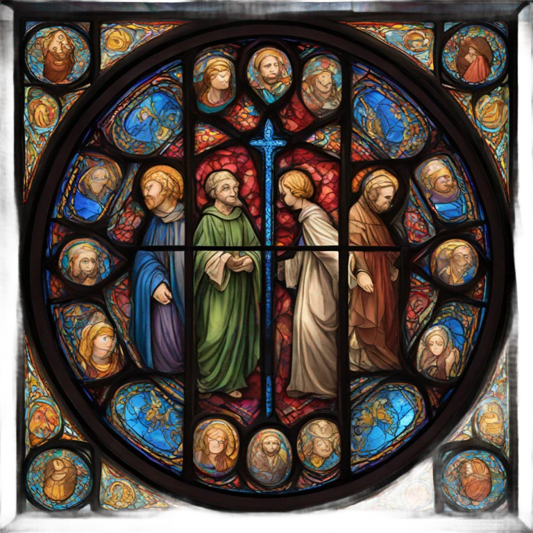 Cathedral window  emoji